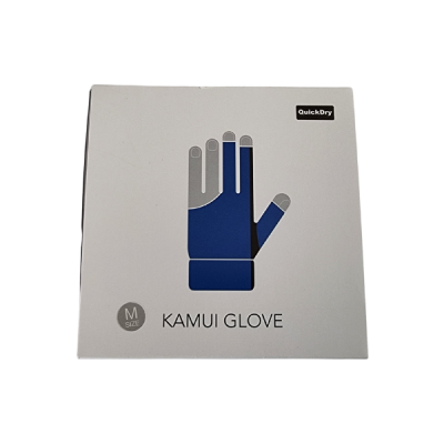 Billard Handschuh Kamui blau Größe M